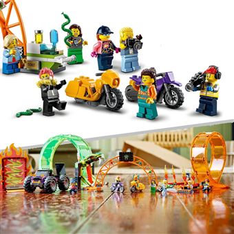 LEGO® City 60339 L’arène de cascade avec double looping