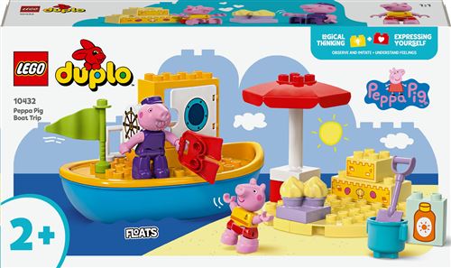 LEGO Duplo Le voyage en bateau de Peppa Pig 10432