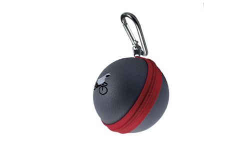 Boule réfléchissante fermeture Poncho Toad Rouge