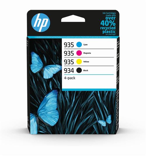 Cartouche d'encre HP pack 934 Noir + 935 3 couleurs