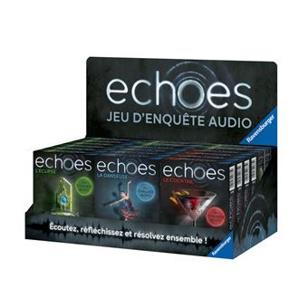 Jeu de stratégie Ravensburger Echoes Barquette assortie 18 pièces