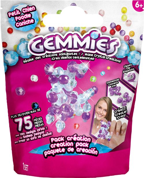 Kit créatif 75 pièces Asmokids Gemmies Petit chien