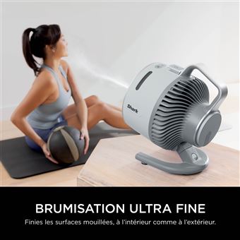 Ventilateur brumisateur Shark Flex Breeze HydroGo FA050EU Colombe