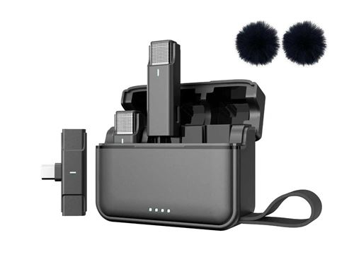 Pack de 2 microphones cravate sans fil Movin Photo