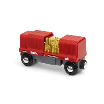 Brio World 33838 Wagon cargo Rouge