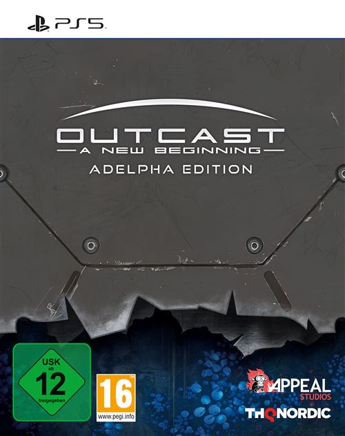 Pochette avant du jeu Outcast A New Beginning Adelpha Edition PS5