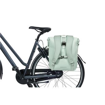 Sac à dos vélo Basil Soho Nordlicht 17 L Vert Pastel