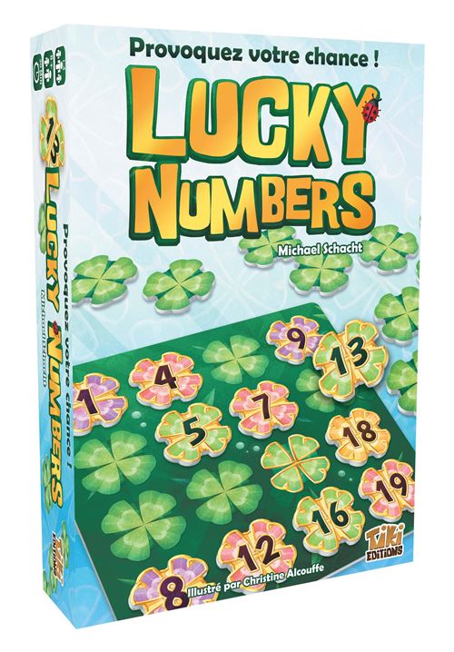 Jeu De Stratégie Tiki Edition Lucky Numbers – Jeu Pour 2 À 6 Joueurs À Partir De 10 Ans