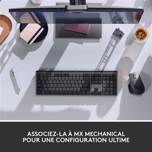 Logitech MX Master 3S (Gris Pâle) - Souris PC - Garantie 3 ans LDLC