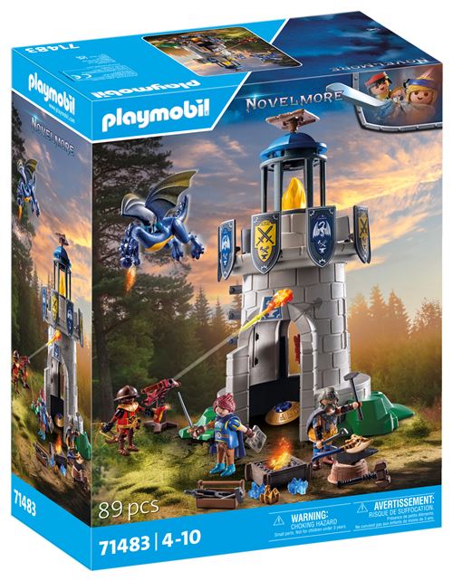 Playmobil Novelmore 71483 Tourelle chevaliers dragon