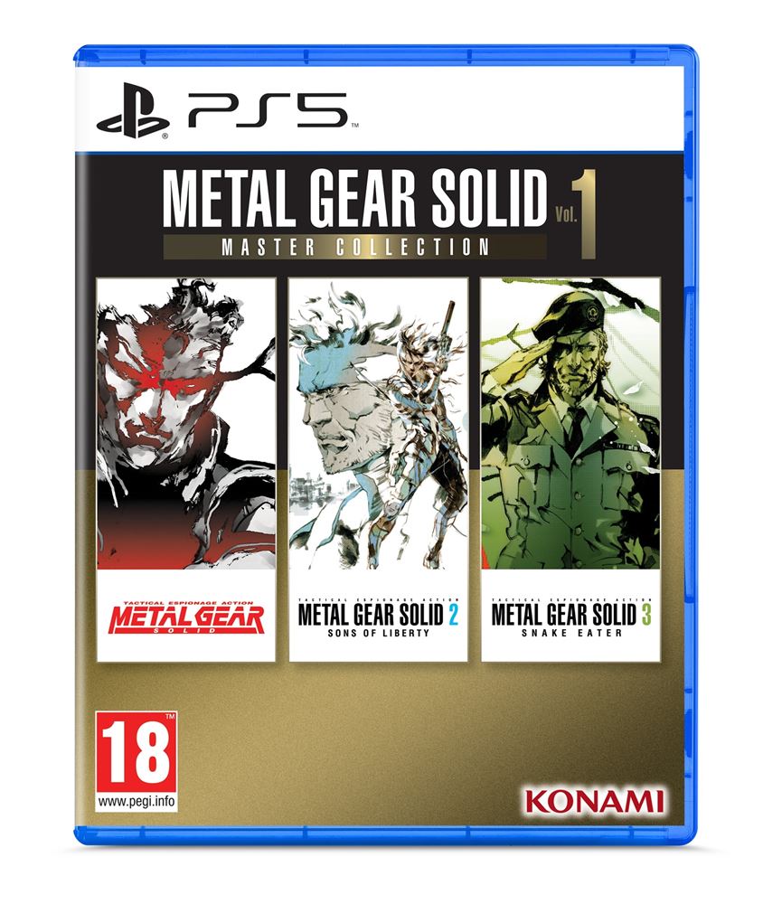 Metal Gear Solid Master Collection Vol 1 Ps5 Précommande Prix And Date De Sortie Fnac