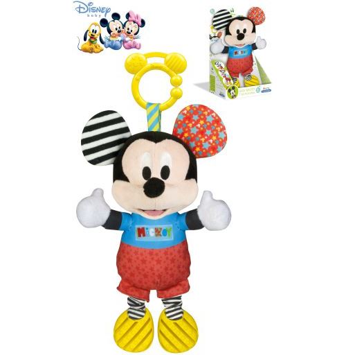 Peluche Clementoni Baby Mickey premières émotions