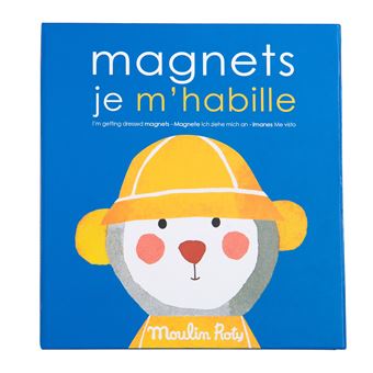 Jeu magnétique Moulin Roty Je m'habille Les Popipop