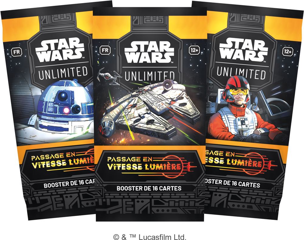 Carte à collectionner Star Wars Unlimited Passage Vitesse Lumière