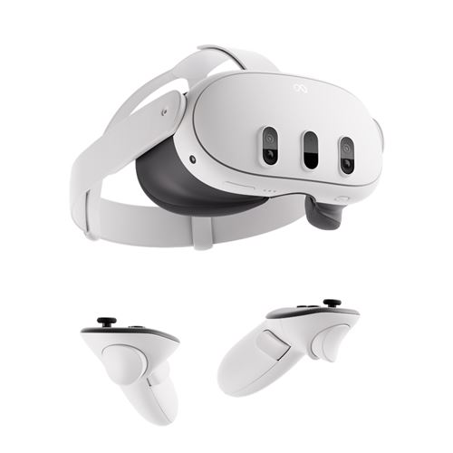 Casque réalité virtuelle et mixte Meta Quest 3 512 Go Blanc