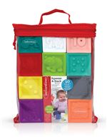 Sac vinyl 10 cubes souples Infantino