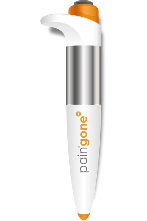 Electro-stimulateur Portable Anti-douleurs Paingone Plus Blanc et Orange