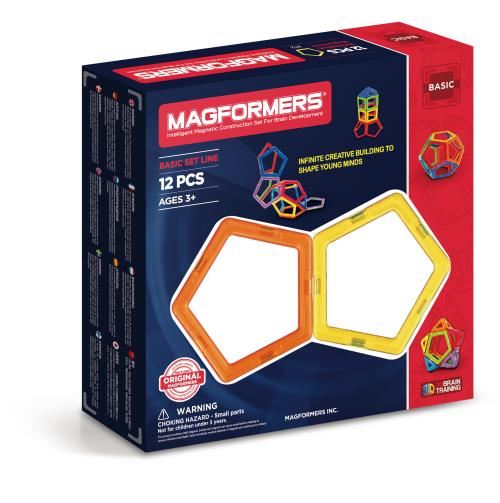 Jeu de Construction Magnétique Magformers Pentagone 12 pièces