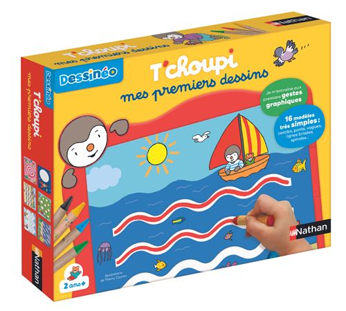 Dessin enfant Nathan T'Choupi Mes premiers dessins