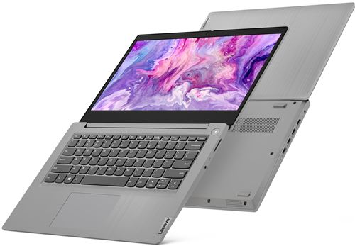PC Ultra-Portable Lenovo IdeaPad 3 14IGL05 14" Intel Celeron 8 Go RAM 256 Go SSD Gris platine