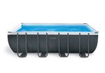 Piscine tubulaire Intex - Rectangulaire - Ultra XTR - 5,49 x 2,74 x 1,32 m - Gris Clair