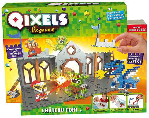 Kit créatif Kanaï Kids Qixels Royaume Château fort
