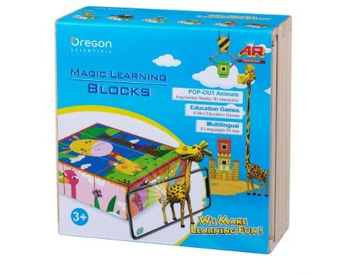 Cubes en bois Oregon AR Smart Cubes