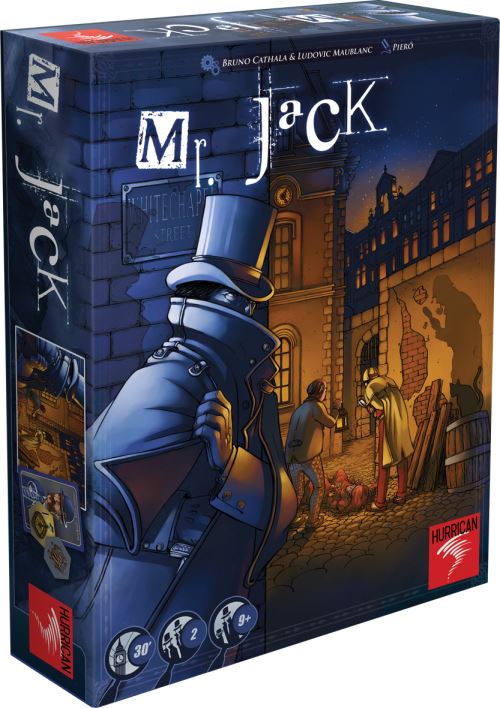 Jeu de stratégie et de déduction Asmodée Mr Jack London