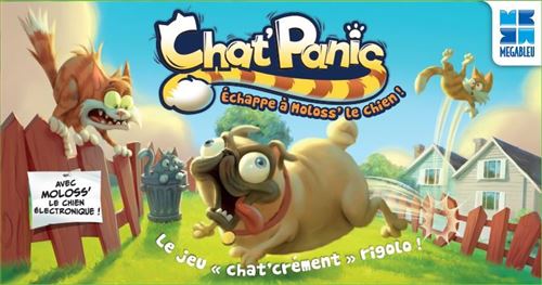 Boite de Jeu d’ambiance Megableu Chat’Panic