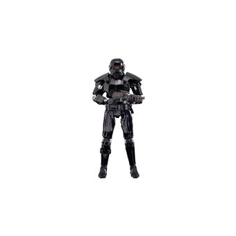 Figurine Star Wars Black Deluxe The Mandalorian Dark Trooper Noir