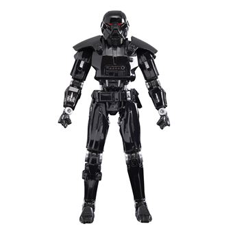 Figurine Star Wars Black Deluxe The Mandalorian Dark Trooper Noir