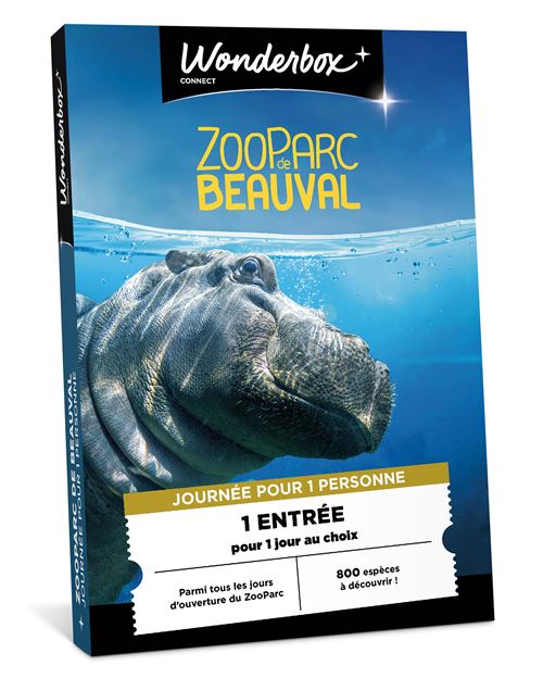 Coffret cadeau Connect ZooParc de Beauval 1 Entrée pour 1 jour - vue 1