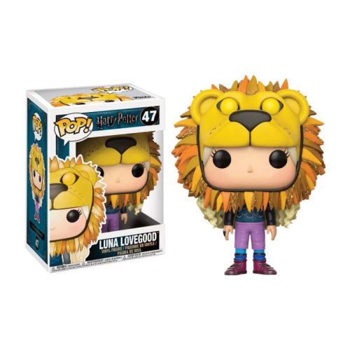 Figurine Funko Pop Harry Potter Luna Lovegood avec tête de lion