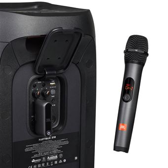 Système de deux microphones sans fil Wifi JBL Noir - Microphone - Achat &  prix
