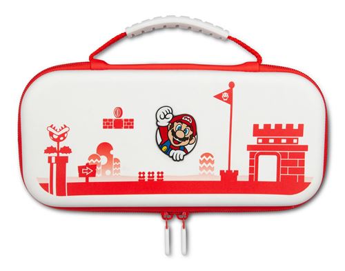 Etui de protection PowerA pour Nintendo Switch Edition Mario Rouge et blanc