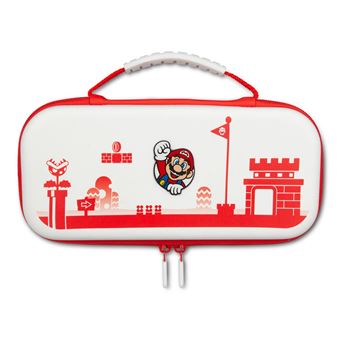 Etui de protection PowerA pour Nintendo Switch Edition Mario Rouge et blanc