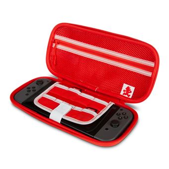 Etui de protection PowerA pour Nintendo Switch Edition Mario Rouge et blanc