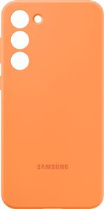 Coque en silicone pour Samsung Galaxy S23+ 5G Orange Abricot