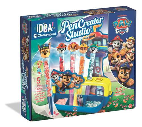 Jeu créatif Clementoni Crée tes stylos Paw Patrol Pat’patrouille