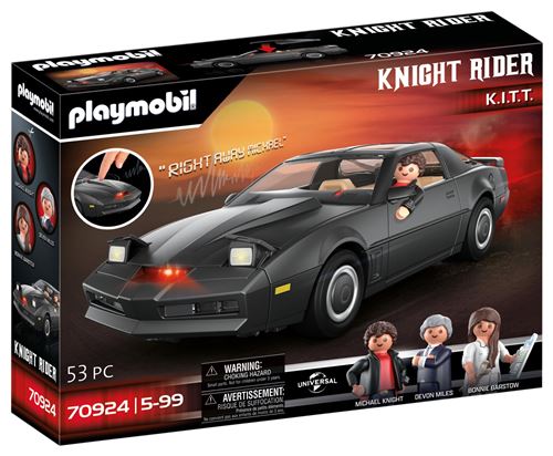 Playmobil 70924 Knight Rider K 2000 État correct - Playmobil reconditionné disponible sur Fnac