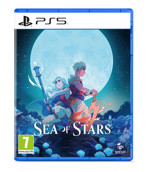 Pochette avant du jeu Sea of Stars PS5