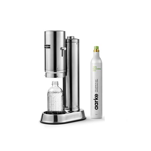 Machine &agrave; soda et eau gazeuse Pack Carbonator 3 Inox + CO2