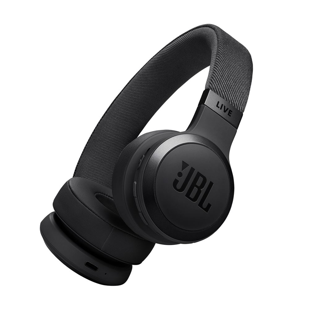 Casque supra-auriculaire sans fil Bluetooth JBL Live 670NC avec réduction de bruit Noir