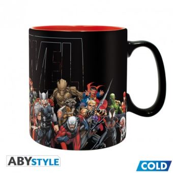 ABYSTYLE MARVEL - MUG HEAT CHANGE- 'HERO