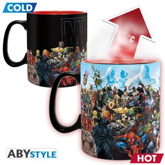 ABYSTYLE MARVEL - MUG HEAT CHANGE- 'HERO