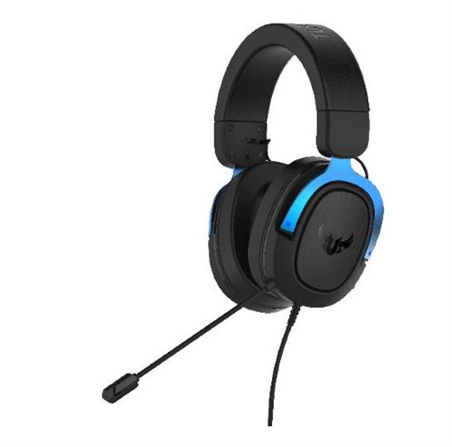 Casque gaming filaire Asus Tuf H3 Noir et bleu