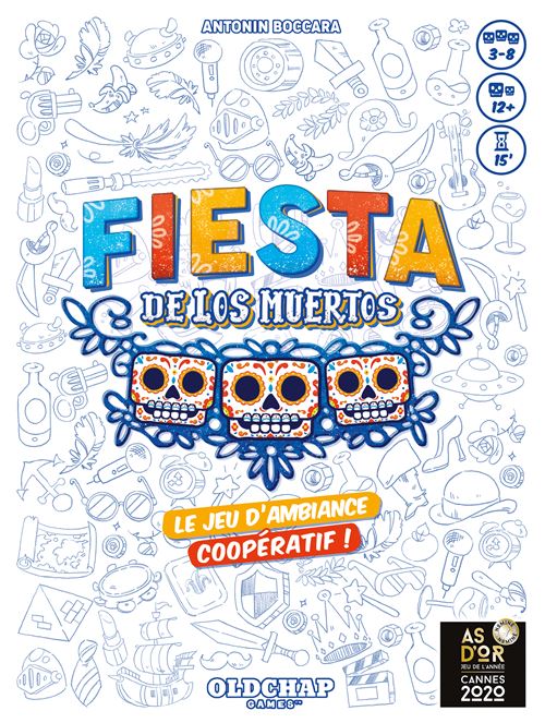 Old Chap Jeu D’Ambiance Oldchap Fiesta De Los Muertos Nouvelle Version
