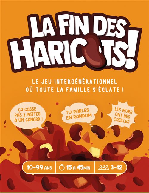 La fin des haricots ! jeu d'ambiance - vue 1