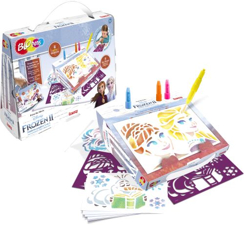 Mallette pupitre 2 en 1 Lansay Blopens Disney Frozen La Reine des ...