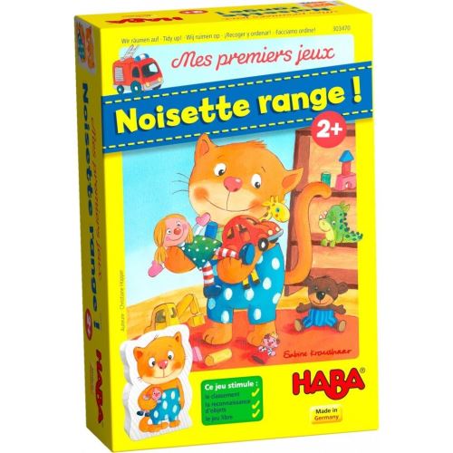 Haba Mes Premiers Jeux Noisette Range !
